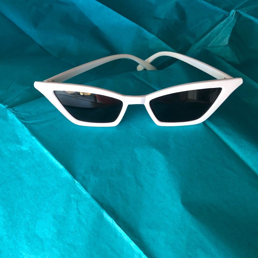 White Cat Eye Dolls Kill Sunglasses